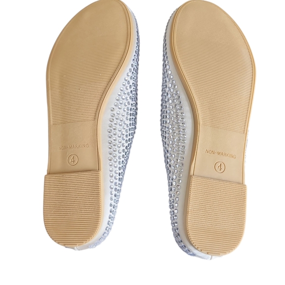 Silver Rhinestone  Mary Jane Shoes - Picture 3 of 12